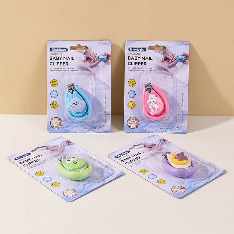 Cortaúñas de Seguridad para Bebés Plástico y Acero al Carbono para Bebés image 4