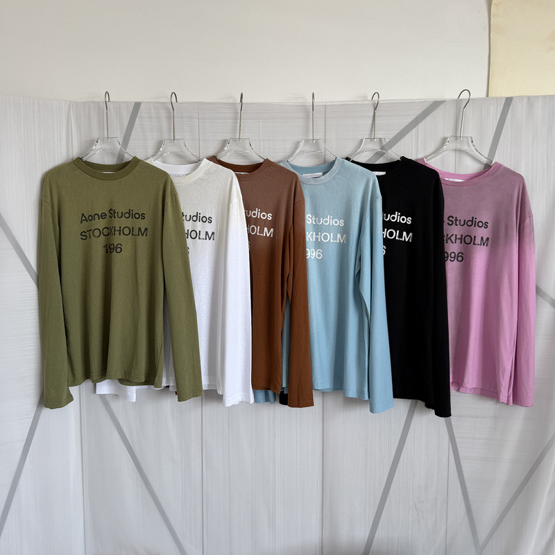 Shenzhen~Nanyou Niche Design New Product Versatile Classic 1996 Printed Long-Sleeve Sun Protection Base Shirt T-Shirt for Women Loose Fit