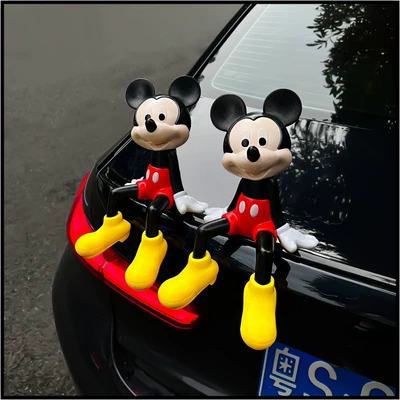 Decoration Ornaments Sitting Mickey: Car ornaments