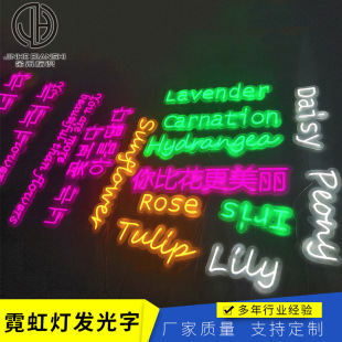Metal Led Light-Emitting Character Plaque Back Led Stainless Steel Acrylic Mini Door Head Advertising Plaque Light-Emitting Character