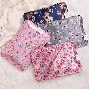 Winter mercerized hot water bag simple hand warmer portable quick warm hot water bag charging baby warm female hand warmer