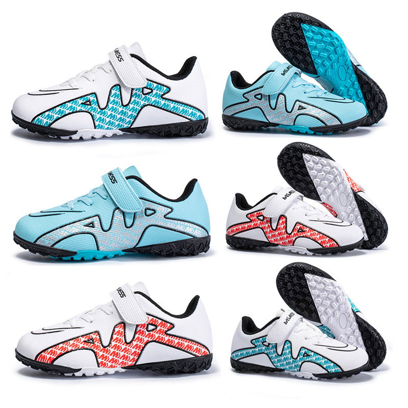 Calcio per bambini tf unghie rotte Velcro erba artificiale leggera allenamento competizione per uomini e donne_voghion.com
