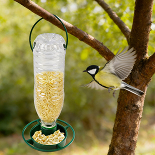 �羳���⻨�@Bottle Top Bird Feeder���Ͽɘ�ƿ�Ғ�ι�B��