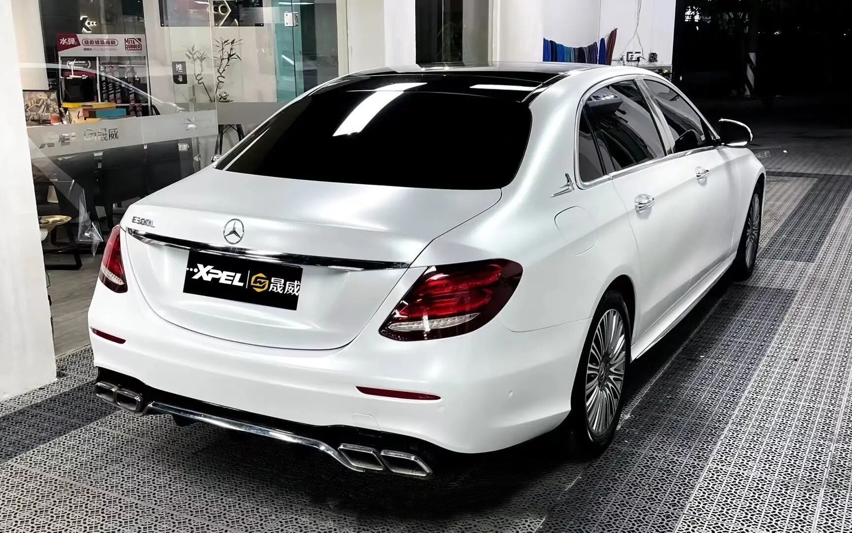 Suitable for Pet Car Color Changing Film Motorcycle Electric Vehicle Black Warrior Super Sub-Frosted Car Film Electro-Optical Metal White Car