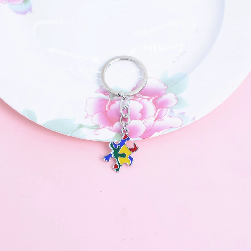 Creative metal keychain, cute brainteaser, accessory, Amazon, handmade, wholesale