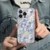 Blue Flower-Transparent Precision Hole
