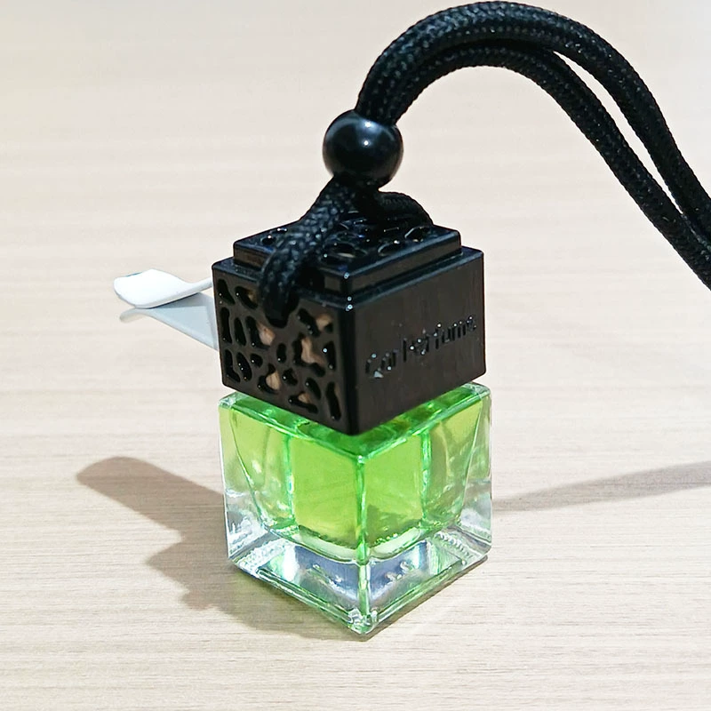 Transparent perfume, bottle, pendant for auto