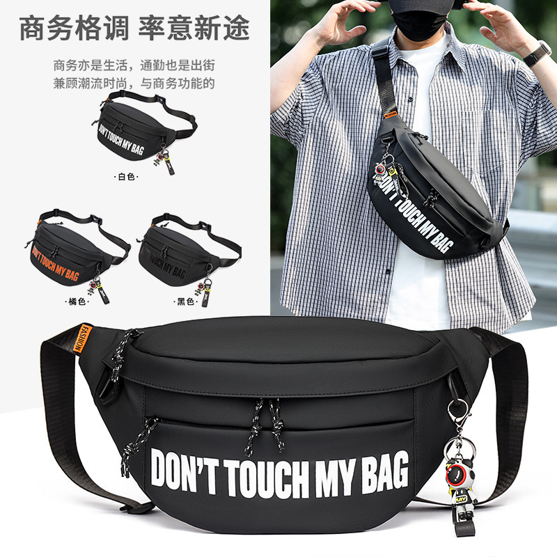 Crossbody Bag for Men and Women, Large Capacity Chest Bag with a Stylish Design, Cycling Outdoor Backpack, Sports Men's Trendy Brand Waist Bag, Single Shoulder Bag, Trendy Crossbody Bag for Men and Women, Large Capacity Chest Bag with a Stylish Design, Cycling Outdoor Backpack, Sports Men's Trendy Brand Waist Bag, Single Shoulder Bag, Trendy