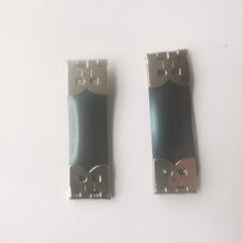 眼镜收纳包开口夹 耳机包弹片夹口 眼镜包口夹 文具包开口夹