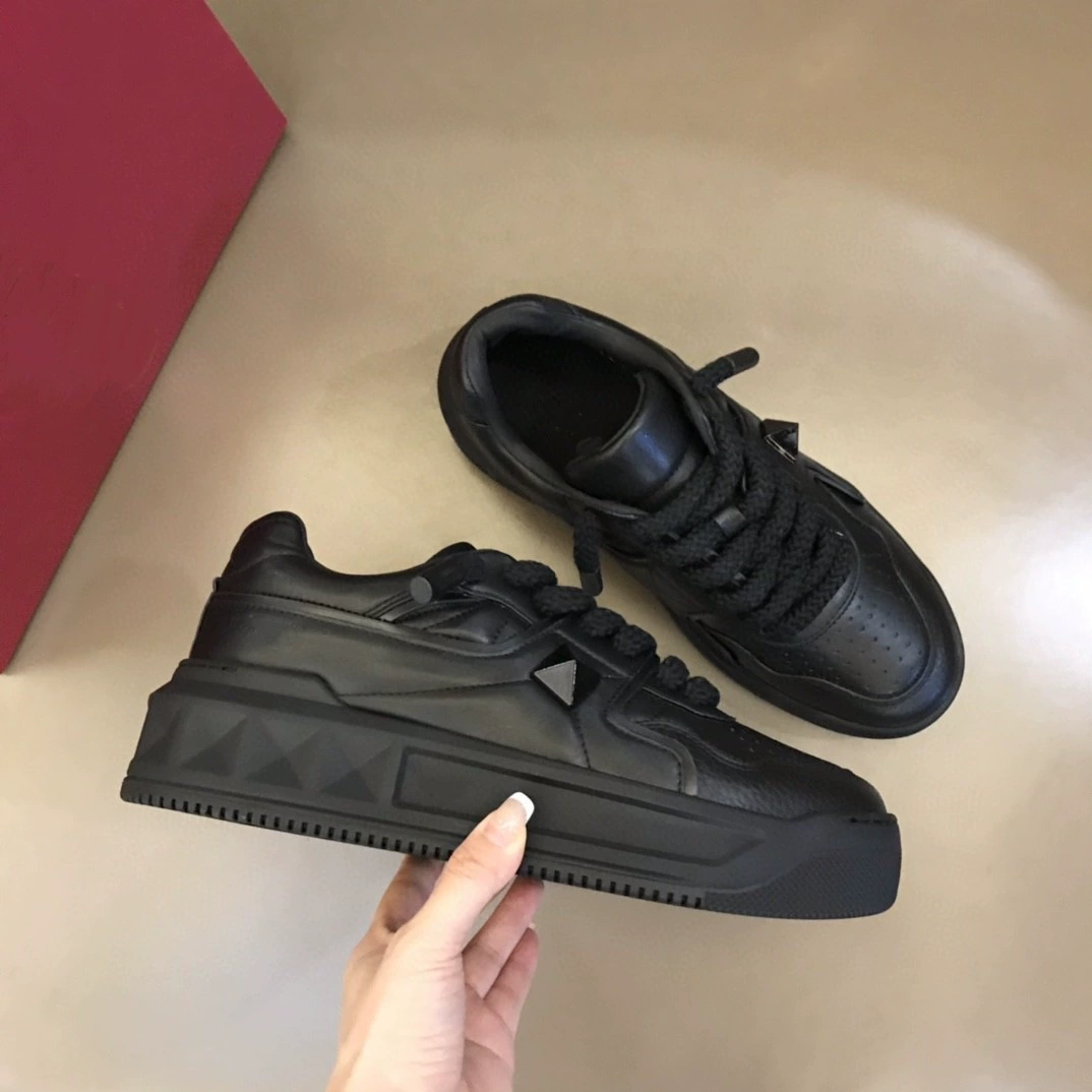 Европейская станция мужская обувь с толстой подошвой мода дикие повседневные кроссовки туфли с толстыми шнурками