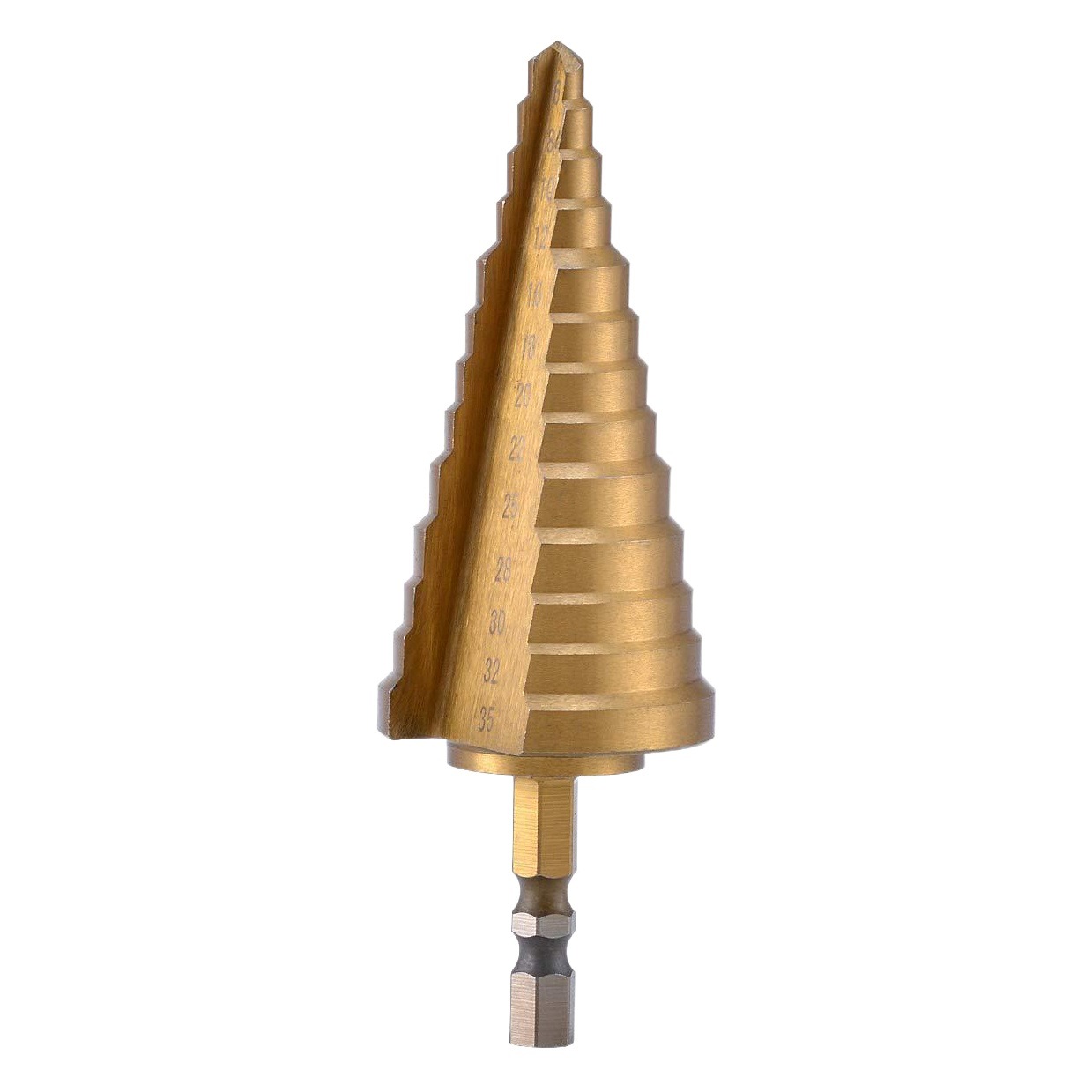 Taladro de pagoda no estándar taladro de escalera de acero de alta velocidad multifuncional especial metal acero inoxidable herramienta eléctrica abridor de agujeros