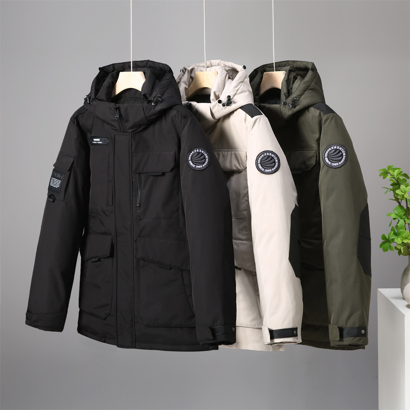 High quality workwear, popular in Russia, autumn winter loose down cotton jacket, men's and women's warm jacket_voghion.com