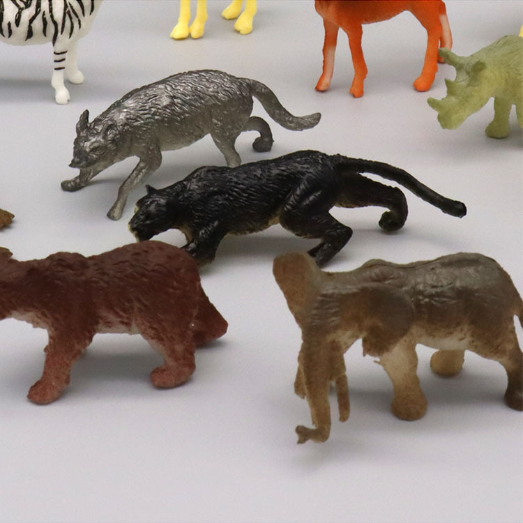 ミニシミュレーション野生動物キリンエレファントライオン12モデル児童知育科教育認知装飾品|undefined
