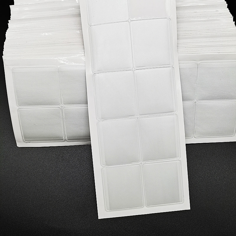 4,2*3,7 collar tarjeta mochila invisible bolsa de almacenamiento bolsillo trasero bolsa autoadhesiva bolsa de plástico accesorios de bricolaje de joyería