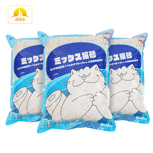 Николь Lounat Sand Wholesale Japan Nikoro6l Тофу Смешанный Прямая скорость промывки, чтобы устранить вонючий тофу кошачий песок