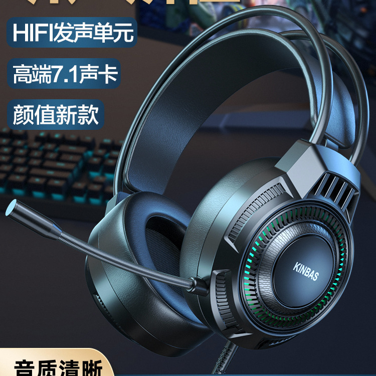 Computer Headset for Gaming, Desktop and Laptop Wired with Microphone Computer Headset for Gaming, Desktop and Laptop Wired with Microphone