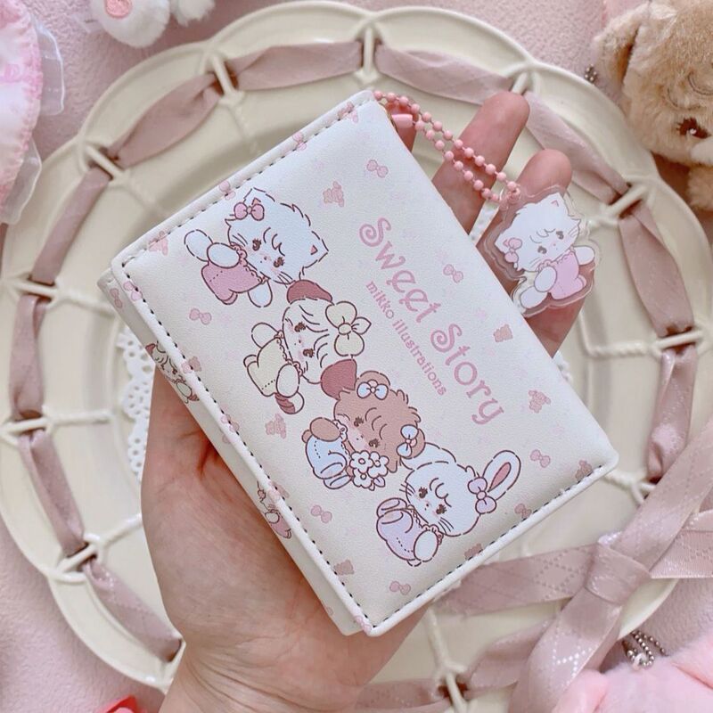 Mikko Wallet Compact Card Holder with Multiple Card Slots Large Capacity 70% off Coin Purse Short Niche High-Value Multi-Layer