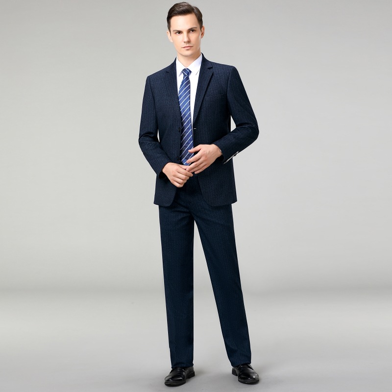 Brand Classy Modal Wool Suit Suit Men's Groom Wedding Dress Business Casual Professional Formal Suit