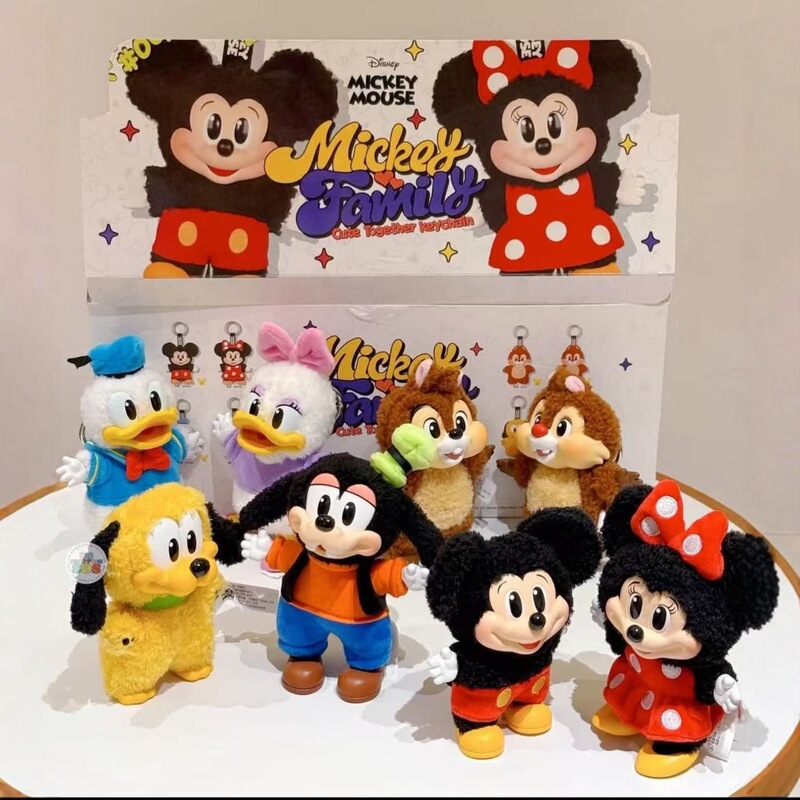 MICKEYMOUSE米奇家族萌在一起系列潮玩盲盒玩具拉布布毛绒手办|undefined