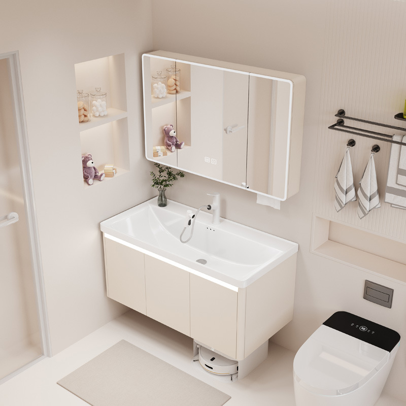 gabinete de baño cerámica integral lavabo tipo cajón de baño lavabo marino lavabo lava