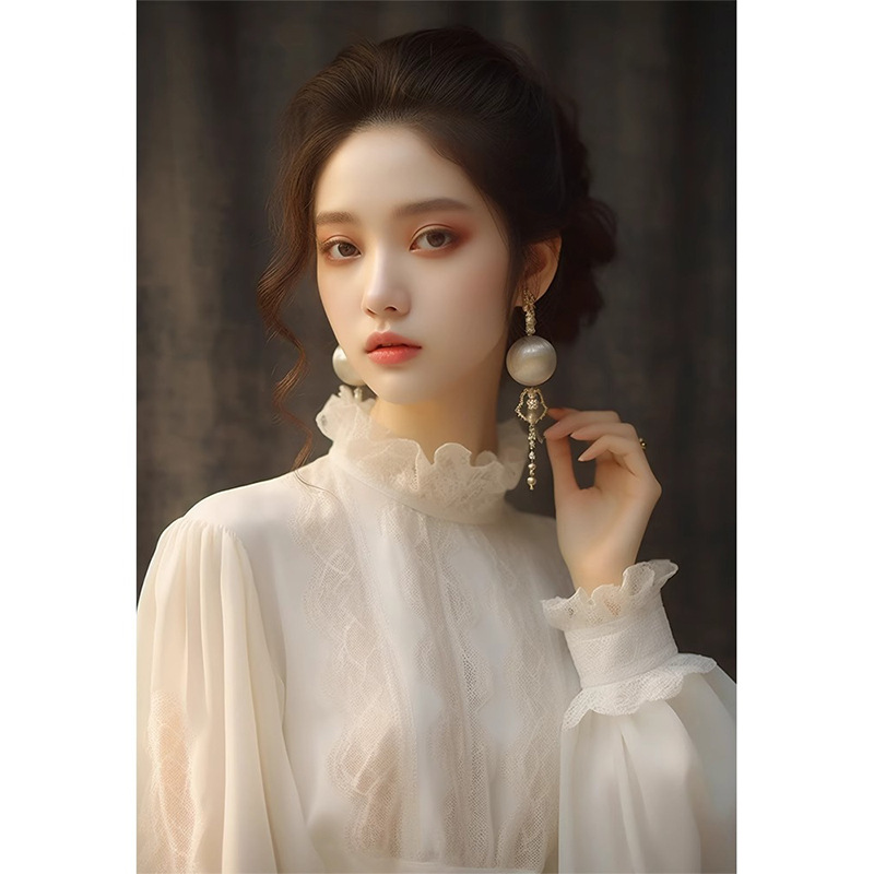 Elite design white colored summer shirt