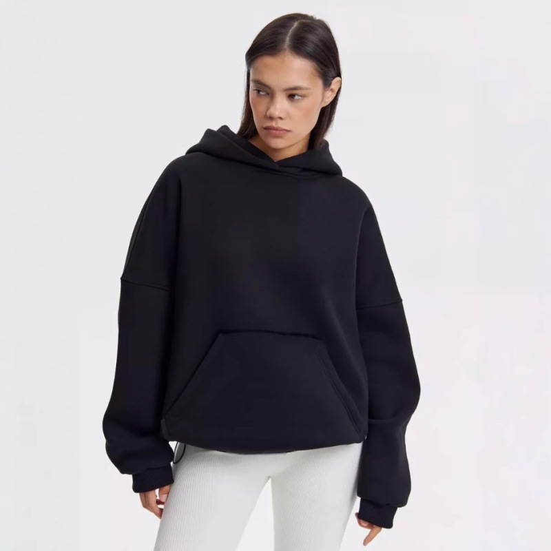 2024 new men's and women's blank hoodie fleece hooded sweater jacket coat 2024 new men's and women's blank hoodie fleece hooded sweater jacket coat