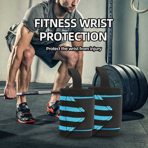 Manufacturer wholesale professional sports bandage wrapped wrist braces badminton weightlifting dumbbell booster belt wrist braces wholesale