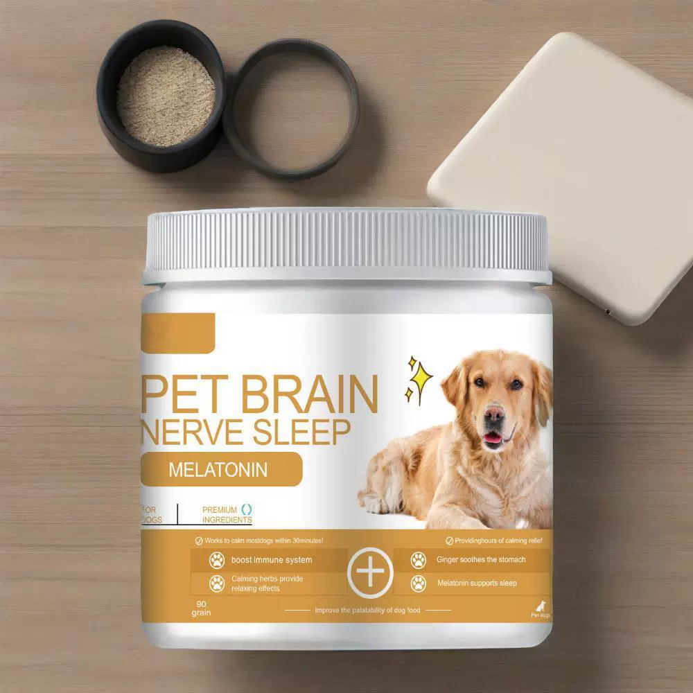 Трансграничные домашние животные нервно-спящие жевательные таблетки для здоровья PET BRAIN JERVE SLEEP Прямые продажи с завода