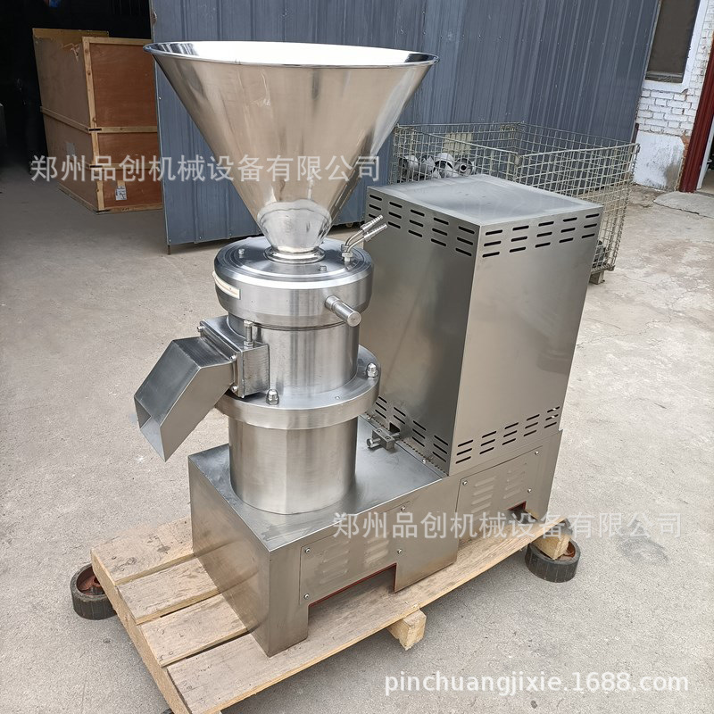 批发火腿肠胶体磨 鱼肉不锈钢胶体磨 韭花酱研磨机 立式胶泥磨
