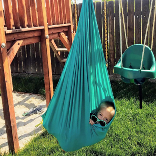 Amazon children's elastic hammock swing indoor outdoor swing children's hammock swing yoga Shenzhen factory