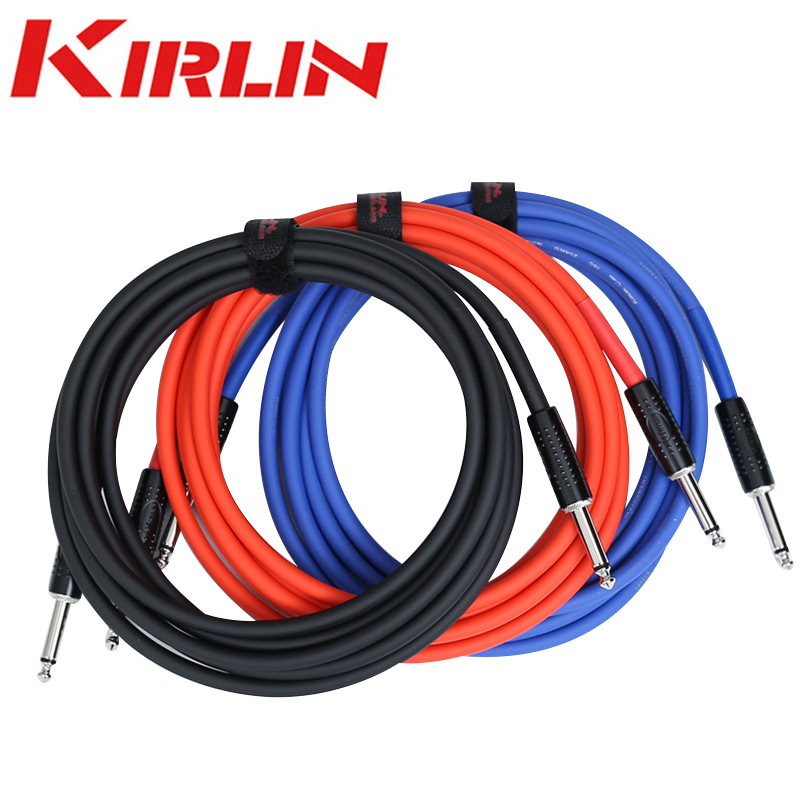 Kirlin Cable Musical Instruments Cable 3/6/10/ 15m Electric Guitar Cable/Bass Cable/Struments Speaker Cable Kirlin Cable Musical Instruments Cable 3/6/10/ 15m Electric Guitar Cable/Bass Cable/Struments Speaker Cable