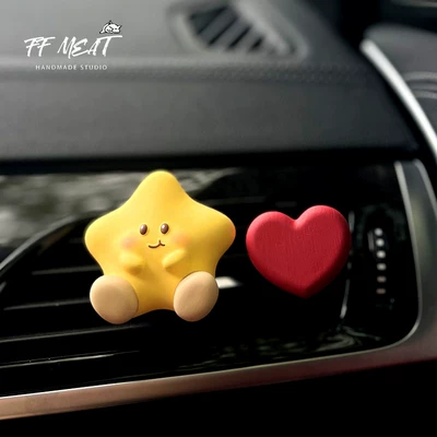 Car Perfume Aromatherapy Chubby Star and Cloud Designs - cute-star-baby-2-bottles-of-love-essential-oil-other-scents