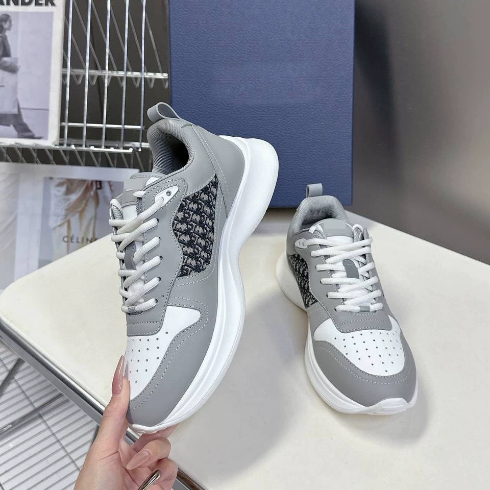 Мужские спортивные кроссовки Putian высокого качества, бренд D, модель B25, корейская версия, с толстой подошвой для увеличения роста, для внешней торговли и трансграничных поставок.