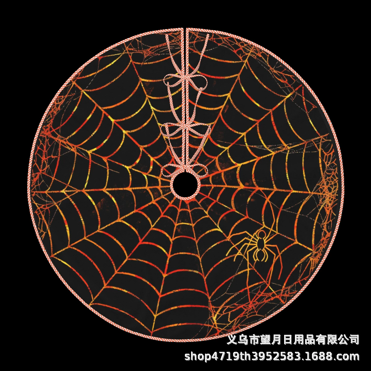 Кроссбордная сеkс Halloween елочная юбка новая фланелевая линя рождественские украшения тыква призрак летучая мышь черная кошка ведьма