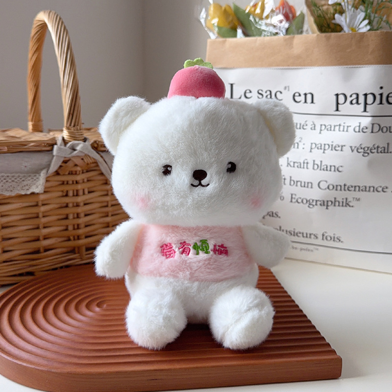 Macaron Bear Strawberry Style