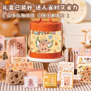 Stationery, set, gift box for students, Birthday gift