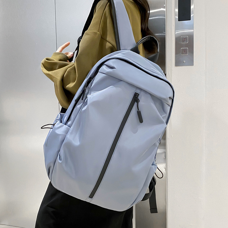 Lässiger Rucksack, große Reise-Computertasche, High-End-Gefühl für Herren, einfacher Rucksack für das Pendeln zur Arbeit_voghion.com