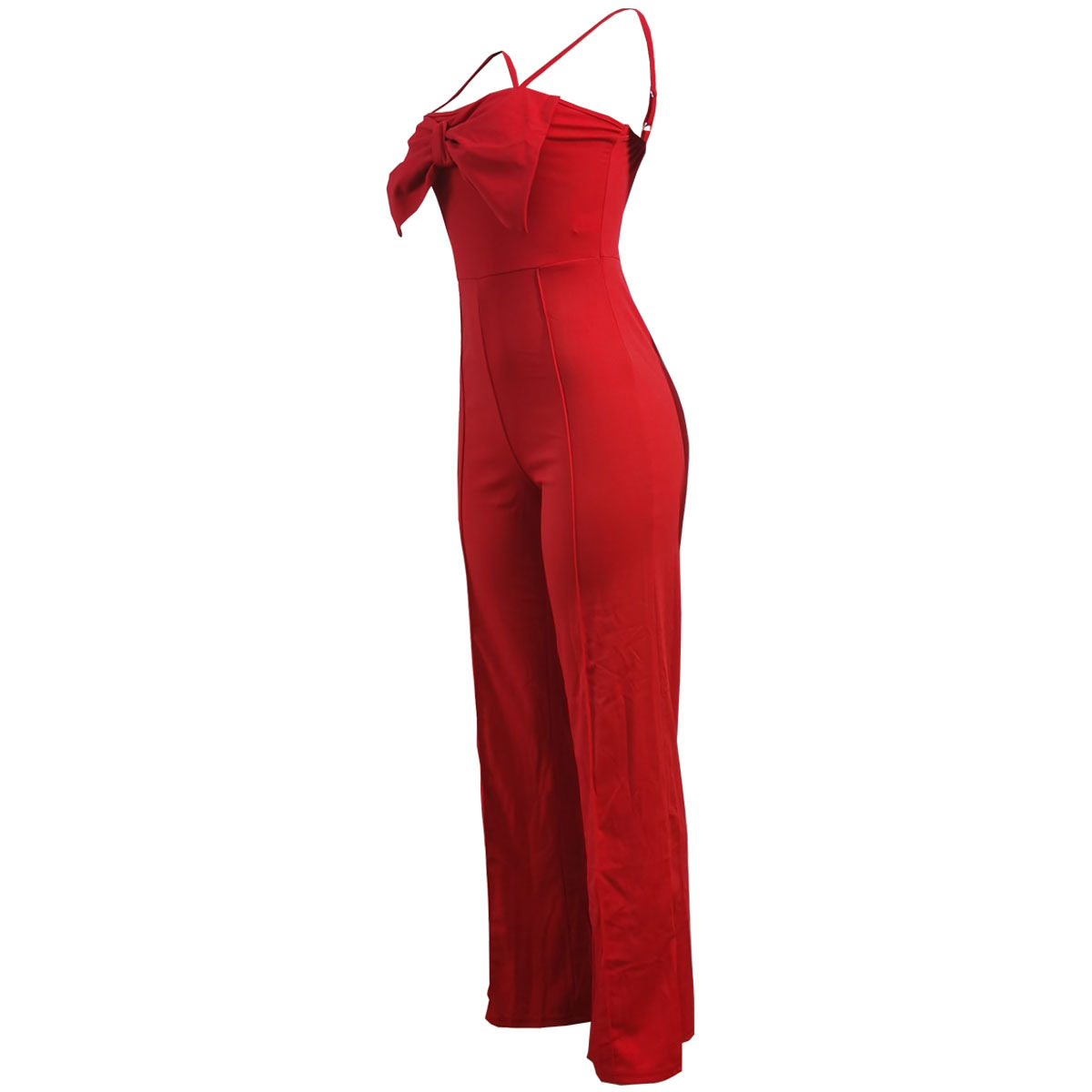 Sexy Solid Color Suspender Jumpsuit NSSJW58665