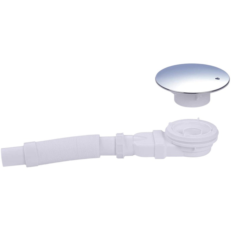 Transfronterizo integrado ducha drenaje de piso de alcantarillado de plástico engrosada anillo de espuma a prueba de fugas desodorante antibloqueo con cubo de basura