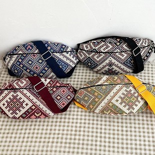 Japanese and Korean single shoulder crossbody bag for women, versatile commuter waist bag, running sports chest bag, coin purse, shopping bag, mobile phone bag