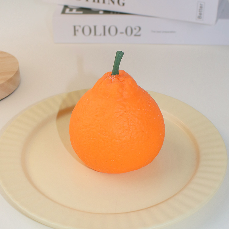 Lento rebote plátano pepino simulación vegetal y fruta ventilación juguete maíz descompresión juguete pellizco música melocotón Bola de ventilación