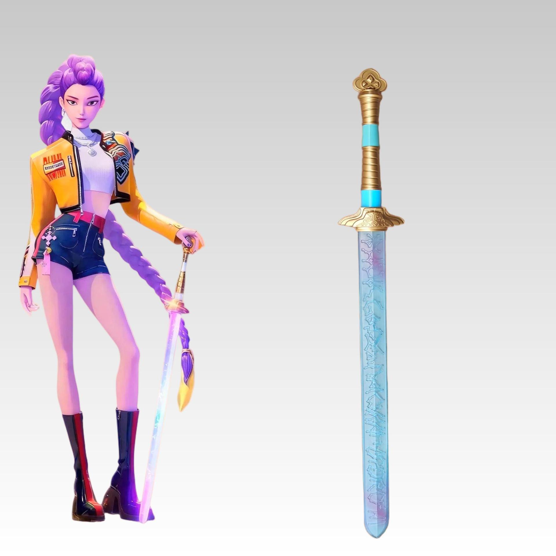 女团 Rumi鲁米剑  Zoey's Daggers Prop cos武器手持剑角色扮演