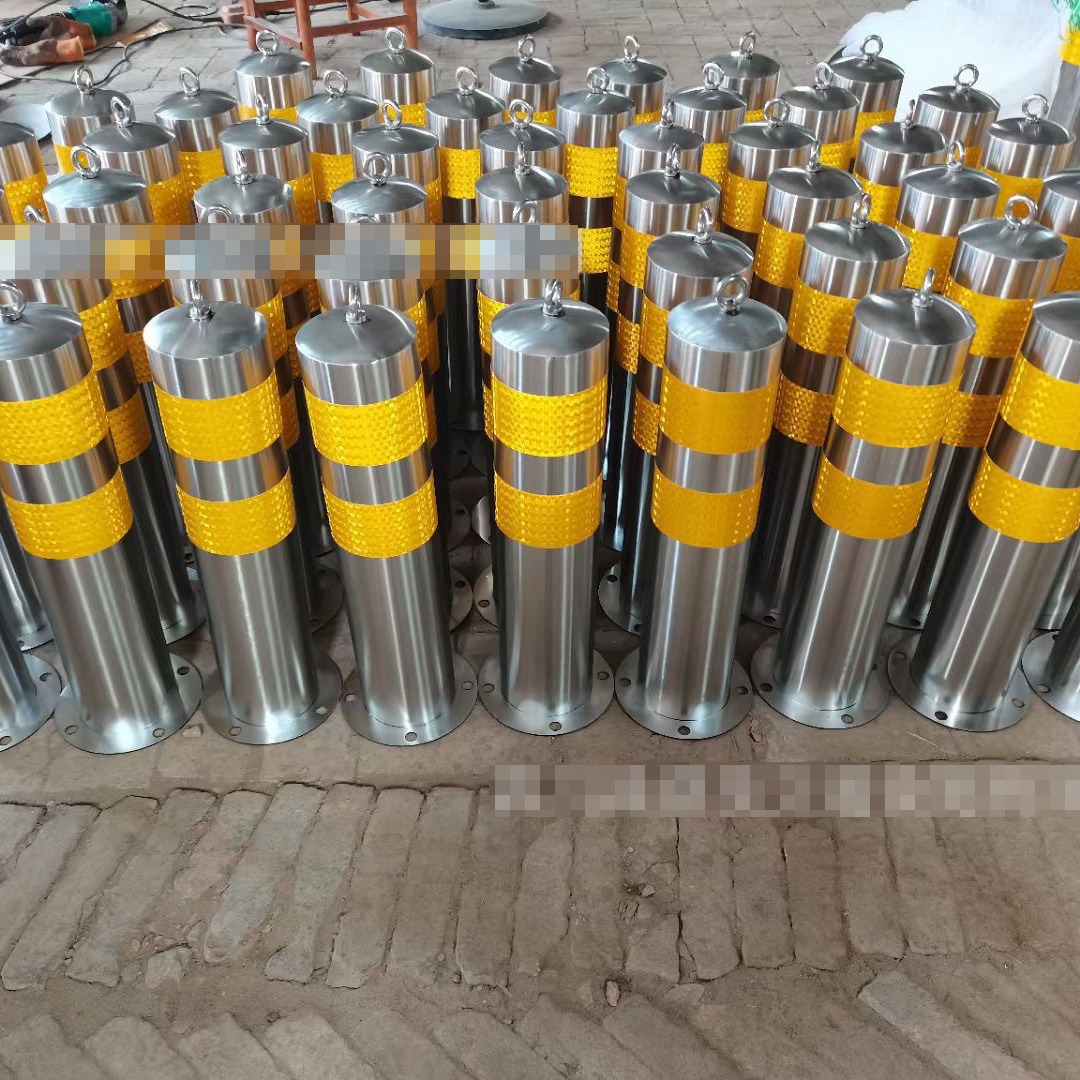 成都201 304不锈钢警示柱 道路安全防撞柱不锈钢车档路桩隔离柱