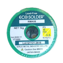 日本千住SENJU无铅含银焊锡丝/焊锡线ECO SOLDER RMA08 M20