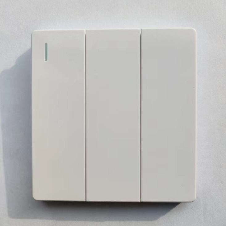 Foreign trade switch power socket panel household 86 concealed panel British five-hole wall power USB socket