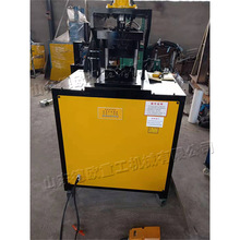 方管冲角直角折弯机 不锈钢门框用切角机 铝型材高速液压冲孔机