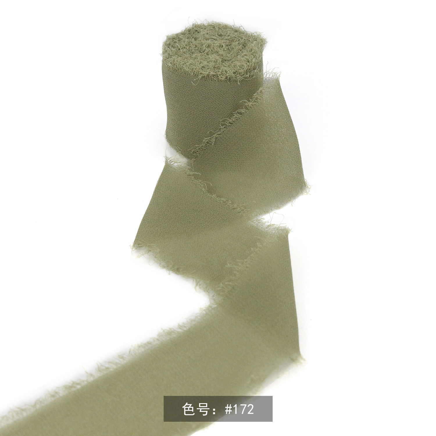 Venta al por mayor de gasa deshilachada cinta deshilachada ramo de la boda encaje de tela hecha a mano perla cinturón de gasa