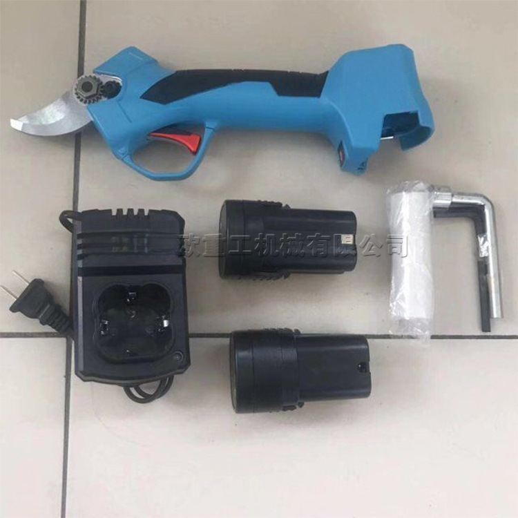 厂家供应 工业级园林修枝电剪刀 大开口核桃树果树电剪子 现货