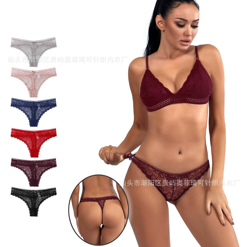 Women’s silk‑finish panties, European style, lightweight, sizes S–XL
