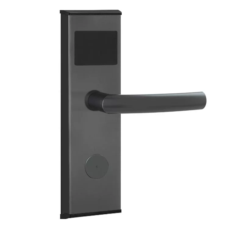 Hotel door lock magnetic card induction lock hotel B&B IC card lock stainless steel apartment lock electronic smart induction